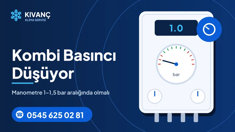Kombi Basıncı Düşüyor: Bar Kaç Olmalı?