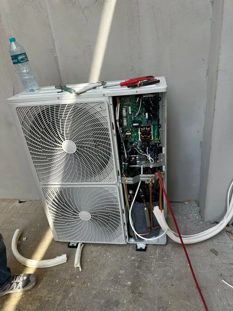 Klima servis ve bakım çalışması